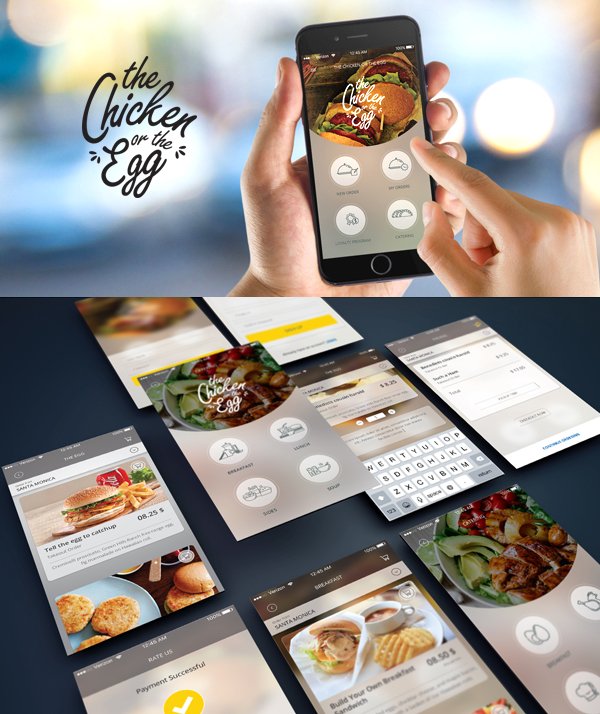 The Chicken Or The Egg - Restaurant - Ordering App